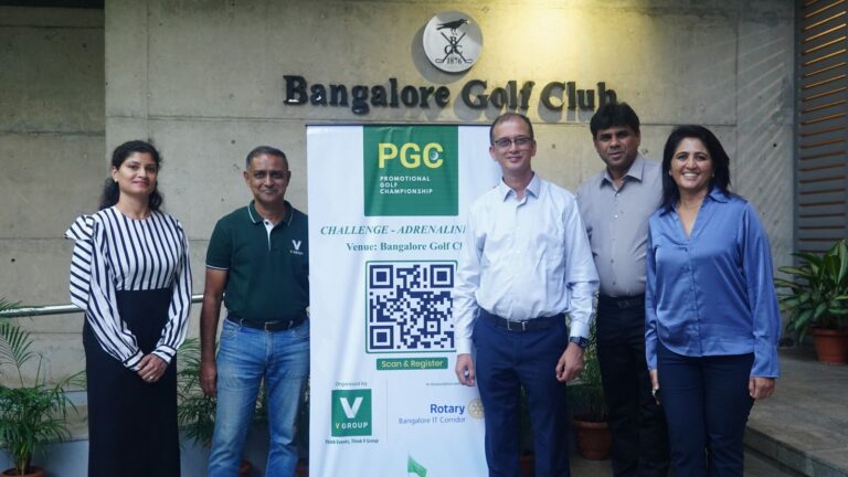 ಪ್ರಮೋಷನಲ್ ಗಾಲ್ಫ್ ಚಾಂಪಿಯನ್‌ಶಿಪ್ 2025 ಆಯೋಜಿಸುತ್ತಿರುವ ವಿ ಗ್ರೂಪ್