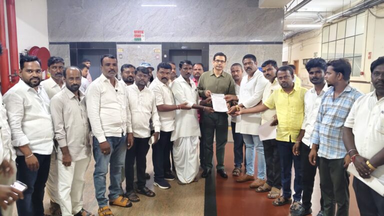 ಸುವರ್ಣ ಕರ್ನಾಟಕ ಗುತ್ತಿಗೆದಾರರ ಸಂಘದಿಂದ ಜೆಜೆಎಂ ಕಾಮಗಾರಿ ಬಿಲ್ಲ ಪಾವತಿಸುವಂತೆ ಸರ್ಕಾರಕ್ಕೆ ಮನವಿ