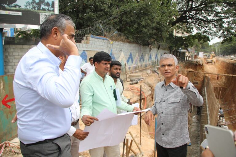 ವಿಂಡ್ ಟನಲ್ ಕೆಳಸೇತುವೆ ಕಾಮಗಾರಿಗೆ ವೇಗ ನೀಡಿ : ಕೃಷ್ಣ ಬೈರೇಗೌಡ.